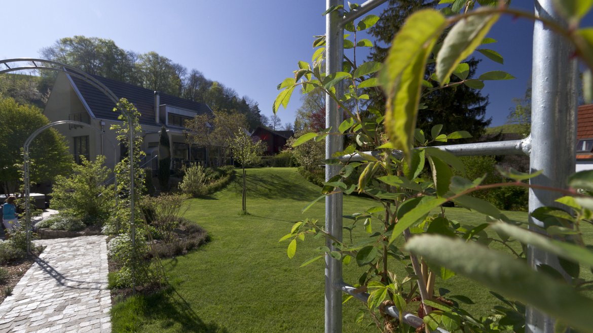 Rankgerüst / Pergola - Salathé Rentzel Gartenkultur AG